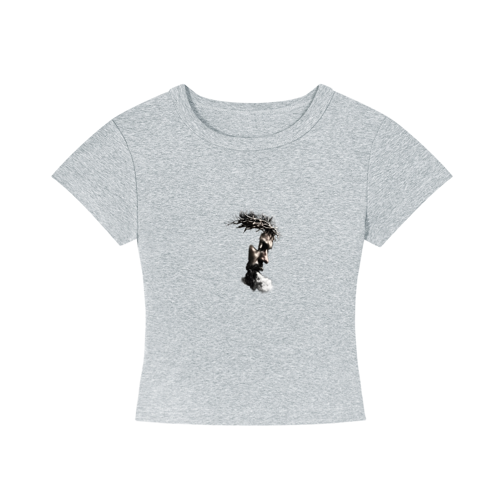 Women's Bronze Cropped Stretch T-Shirt