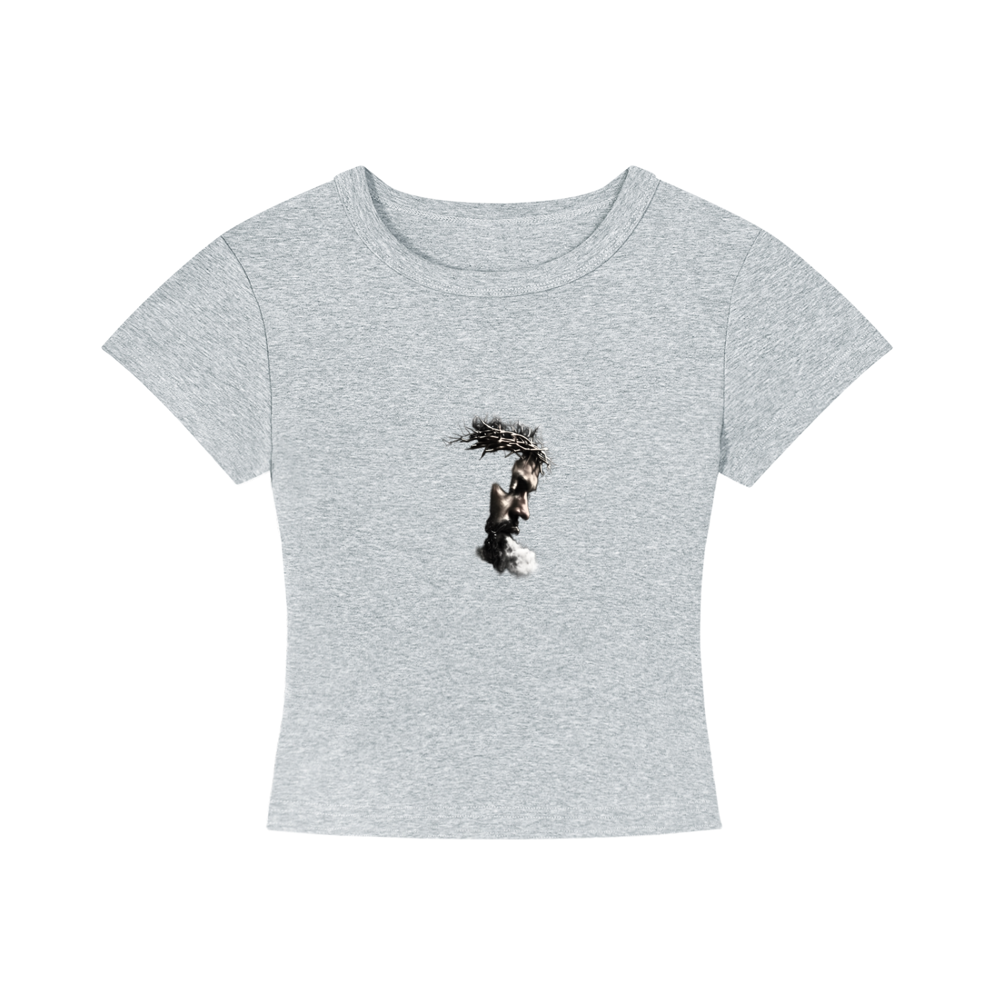 Women's Bronze Cropped Stretch T-Shirt