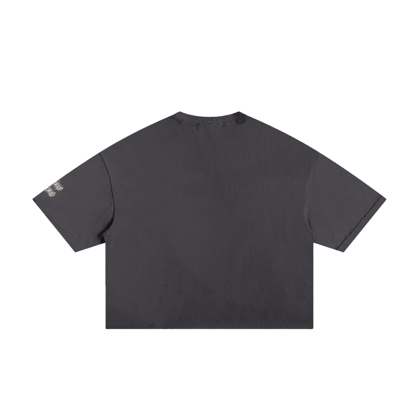 Bronze Frayed Boxy Tee