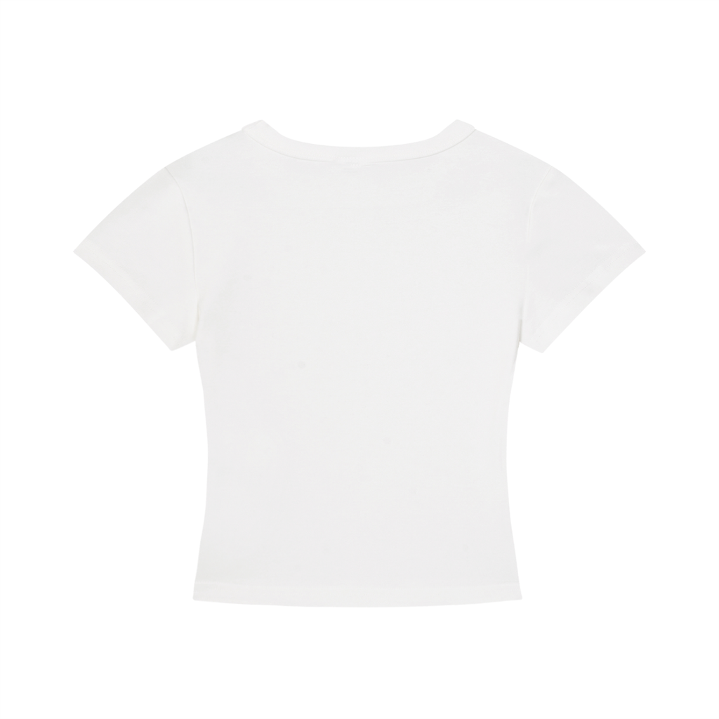 Women's Bronze Cropped Stretch T-Shirt