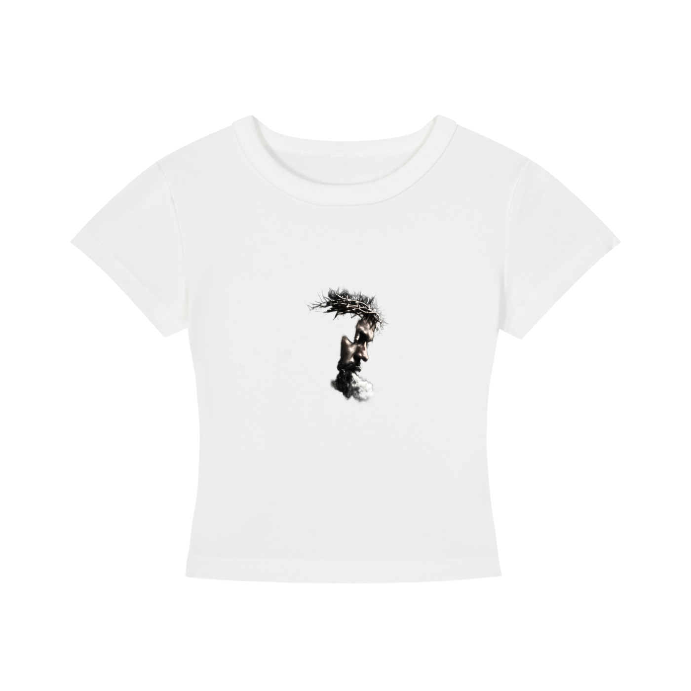 Women's Bronze Cropped Stretch T-Shirt